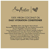 Sheamoisture Daily Hydrating Conditioner For All Hair Types 100% Virgin Coconut Oil Sulfate-Free 13 oz (Packaging May Vary)