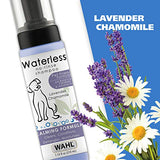 Wahl Pet Friendly Waterless No Rinse Shampoo for Animals – Lavender & Chamomile for Cleaning, Conditioning, Detangling, & Moisturizing Dogs & Horses – 7.1 Oz - Model 820014A