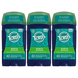 Toms of Maine Long-Lasting Aluminum-Free Natural Deodorant for Men, North Woods, 2.8 oz. 3-Pack (Packaging May Vary)