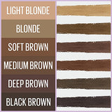 Maybelline New York Express Brow 2-In-1 Pencil and Powder Eyebrow Makeup, Medium Brown, 1 Count