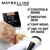 Maybelline New York Fit Me Loose Setting Powder, Face Powder Makeup & Finishing Powder, Medium, 1 Count