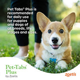 Pet-Tabs Plus Multivitamin and Mineral Supplement for Dogs, Chewable Tablet, 180 Count Bottle