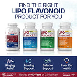 Lipo-Flavonoid Advanced Balance Support Daily Supplement, Helps Reduce The Risk of Vertigo Like Symptoms,Dizziness, Spinning and Swaying Related to Poor Inner Ear Health, 40 Caplets