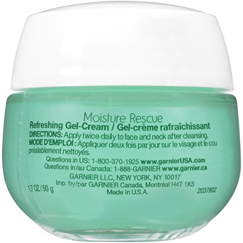 Garnier SkinActive Moisture Rescue Face Moisturizer, Normal/Combo, 1.7 Ounce (Pack of 2)