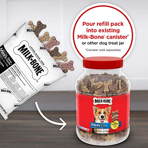 Milk-Bone Peanut Butter Flavor Dog Treats, Small Biscuits, 7 Pounds