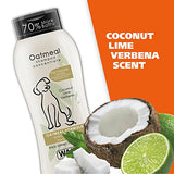 Wahl Dry Skin & Itch Relief Pet Shampoo for Dogs – Oatmeal Formula with Coconut Lime Verbena 64oz - Model 821004-050