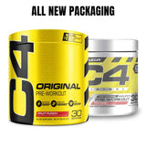 C4 Original Pre Workout Powder Fruit Punch - Vitamin C for Immune Support - Sugar Free Preworkout Energy for Men & Women - 150mg Caffeine + Beta Alanine + Creatine - 60 Servings