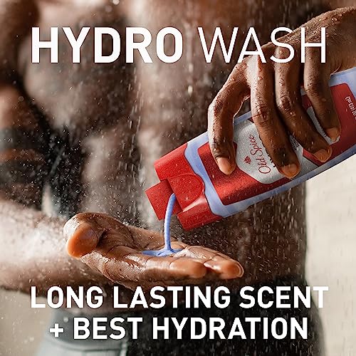 Old Spice Hydro Body Wash for Men, Pure Sport Plus Scent, Hardest Working Collection, 16.0 oz (Pack of 4)