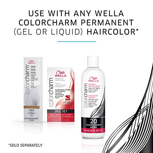 WELLA colorcharm Clear Liquid Hair Developer 20 Volume, 32 oz