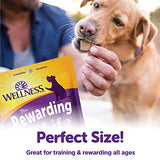 Wellness Rewarding Life Grain-Free Soft Dog Treats (Previously Wellbites), Made in USA with Natural Ingredients, Ideal for Training (Beef & Turkey Recipe, 6-Ounce Bag)