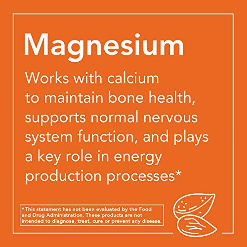 NOW Supplements, Magnesium Transporters with 5 Forms of Magnesium for Optimal Bioavailability, 180 Veg Capsules