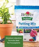 Burpee Organic Horticultural Add to Potting Soil | Ideal for Seed Starting, Water Retention and Plant Propagation | 100% Natural | 8 Quart, 1-Pack, Vermiculite (8qt)