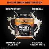 Body Fortress Super Advanced Whey Protein Powder, Cookies N’ Crème, Immune Support (1), Vitamins C & D plus Zinc, 1.78 lbs (Packaging May Vary)