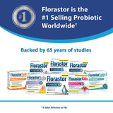 Florastor Probiotics for Digestive & Immune Health, 100 Capsules, Probiotics for Women & Men, Dual Action Helps Flush Out Bad Bacteria & boosts The Good with Our Unique Strain Saccharomyces boulardii