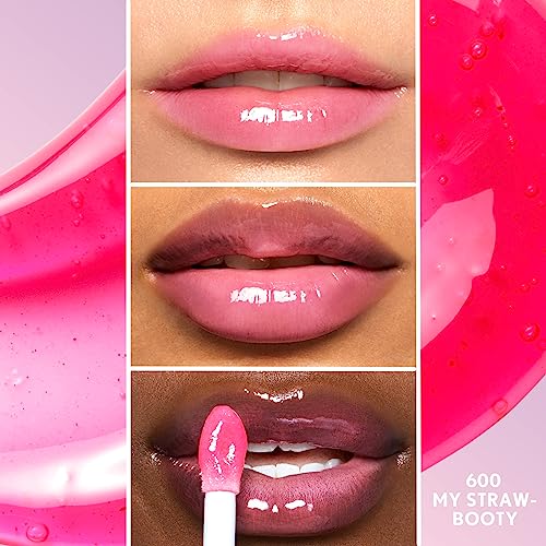 COVERGIRL Clean Fresh Yummy Gloss – Lip Gloss, Sheer, Natural Scents, Vegan Formula - Glamingo Pink