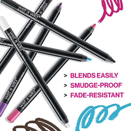 wet n wild Eyeliner Pencil On Edge Longwearing Matte Eye Liner, Long Lasting, Smudge Proof, Fade Resistant, Highly Pigmented, Creamy Smooth Soft Gliding, White To My Yang