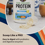 Garden of Life Organic Vegan Vanilla Protein Powder 22g Complete Plant Based Raw Protein & BCAAs Plus Probiotics & Digestive Enzymes for Easy Digestion – Non-GMO, Gluten-Free, Lactose Free 1.5 LB