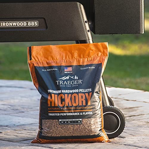 Traeger Grills Apple 100% All-Natural Wood Pellets for Smokers and Pellet Grills, BBQ, Bake, Roast, and Grill, 20 lb. Bag