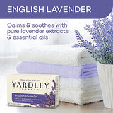 Yardley Bar Soap, English Lavender, 4.25 Ounce (Pack of 2)