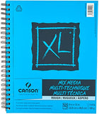 Canson 100510929 XL Series Mix Media Paper Pad, 98 Pound, 11 x 14 Inches, 60 Sheets