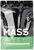 Optimum Nutrition Serious Mass Weight Gainer Protein Powder, Vitamin C, Zinc and Vitamin D for Immune Support, Chocolate, 12 Pound (Packaging May Vary)