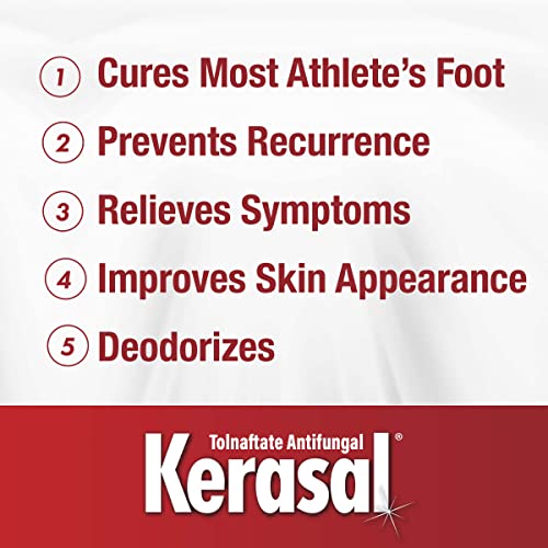 Kerasal 5-in-1 Athlete's Foot Silky Clear Gel, 0.42 oz