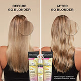 John Frieda Sheer Blonde Go Blonder Shampoo and Conditioner Set for Blonde Hair, Lightening Shampoo and Conditioner with Citrus and Chamomile, featuring our BlondMend Technology, 8.3 oz (2 Pack)