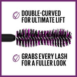 Maybelline New York The Falsies Lash Lift Washable Mascara Volumizing, Lengthening, Lifting, Curling, Multiplying, Eye Makeup, Ultra Black, 1 Count