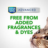 Fresh Step Clumping Cat Litter, Advanced, Simply Unscented, Extra Large, 37 Pounds total (2 Pack of 18.5lb Boxes)