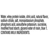 Gatorade Zero With Protein, 10g Whey Protein Isolate, Zero Sugar, vegetarian, Liquid Electrolytes, Cool Blue, 16.9 Fl Oz Bottle, 12 Pack