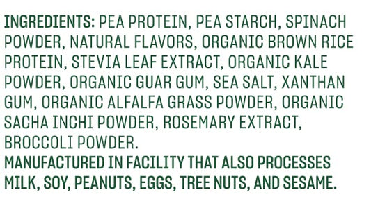 Vega Protein and Greens Protein Powder, Vanilla - 20g Plant Based Protein Plus Veggies, Vegan, Non GMO, Pea Protein for Women and Men, 1.7 lbs (Packaging May Vary)