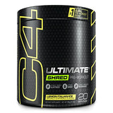 Cellucor C4 Ultimate Shred Pre Workout Powder, Fat Burner for Men & Women, Metabolism Supplement with Ginger Root Extract, Lemon Italian Ice, 20 Servings