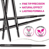 Wet n Wild Ultimate Brow Micro Eyebrow Retractable Pencil, Soft Brown, Ultra Fine 1.5mm Tip, Draws Tiny Brow Hairs