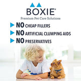 Boxiecat Premium Clumping Clay Cat Litter, Scent Free, 40lbs - Longer Lasting Odor Control - Hard, Non Stick Clumps - Stays Ultra Clean - 99.9% Dust Free