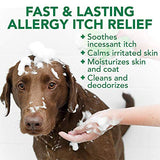 Vets Best Allergy Itch Relief Dog Shampoo | Cleans and Relieves Discomfort from Seasonal Allergies | Gentle Formula | 16 Oz