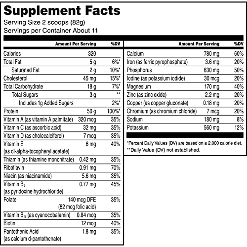 Muscle Milk Pro Series Protein Powder, Strawberry, 2 Pounds (Pack of 1)