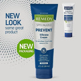 Medline Remedy Specialized Silicone Cream, Unscented (4 fl oz), Gentle Breathable Film for All Ages, Paraben-free and Hypoallergenic Skin Care Cream, Barrier Cream for Dry Cracked Skin