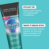 John Frieda Volume Lift Lightweight Shampoo for Natural Fullness, 8.45 Ounces, Safe for Colour-Treated Hair, Volumizing Shampoo for Fine or Flat Hair