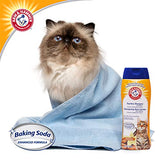 Arm & Hammer Tearless Kitten Shampoo for CatsNatural Cat Shampoo for Odor Control with Baking Soda, 20 Fl Oz Gentle Cleansing Kitten Shampoo in Sweet Almond Scent