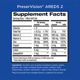 PreserVision AREDS 2 Eye Vitamin & Mineral Supplement, Contains Lutein, Vitamin C, Zeaxanthin, Zinc & Vitamin E, 130 Softgels (Packaging May Vary)