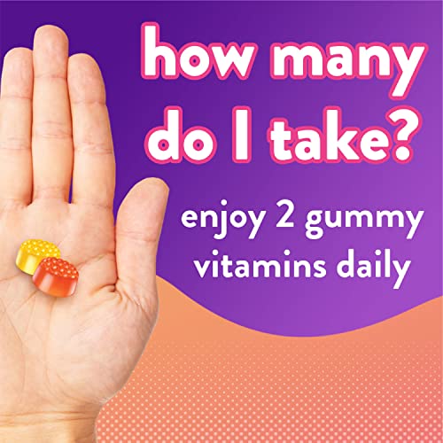 Vitafusion Probiotic Gummy Supplements, Raspberry, Peach and Mango Flavors, Probiotic Nutritional Supplements with 5 Billion CFUs, America’s Number 1 Gummy Vitamin Brand, 35 Day Supply, 70 Count