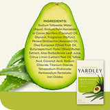 Yardley London Aloe & Avocado Naturally Moisturizing Bath Bar, Botanical Aloe & Avocado, 4 Ounce