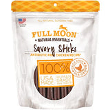 Full Moon All Natural Human Grade Dog Treats, Essential Beef Savory Sticks, 22 Ounce, 1.375 Pound (Pack of 1)