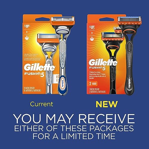 Gillette Fusion Manual Men's Razor Blade Refills - 10 Count, 5 blades