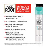 L'Oreal Paris Magic Root Rescue 10 Minute Root Hair Coloring Kit, Permanent Hair Color with Quick Precision Applicator, 100 percent Gray Coverage, 4 Dark Brown, 2 count