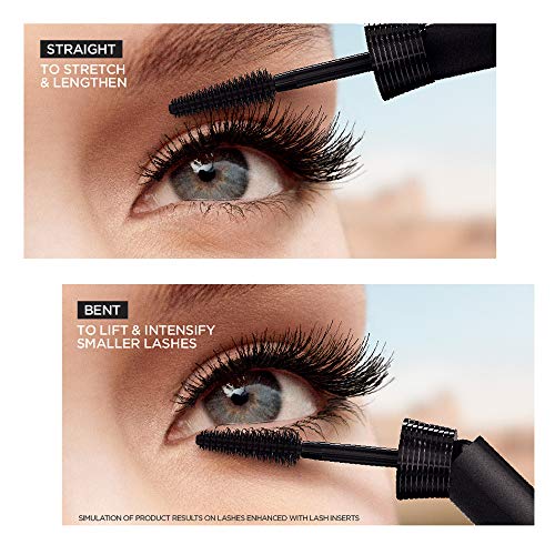 L’Oréal Paris Makeup Unlimited Lash Lifting and Lengthening Washable Mascara, Blackest Black