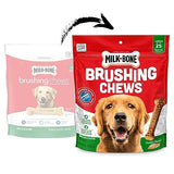 Milk-Bone Original Brushing Chews, 6 Large Daily Dental Dog Treats (Pack of 5)