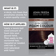 John Frieda Precision Foam Color, Medium Natural Brown 5N, Full-coverage Hair Color Kit, with Thick Foam for Deep Color Saturation