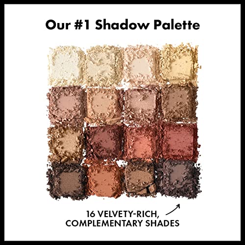 NYX PROFESSIONAL MAKEUP Ultimate Shadow Palette, Eyeshadow Palette, Warm Neutrals,1 Count