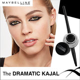 Maybelline New York Makeup Eyestudio Lasting Drama Gel Eye Liner, Blackest Black, Waterproof, 0.106 Ounce,Pack of 1